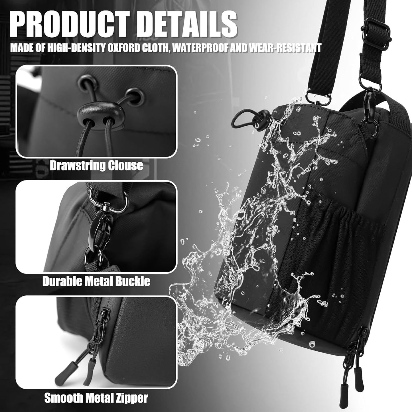 Magnetic Gym Bag 𧲠| Stick & SweatâNo More Dropping Gear!