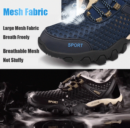 Begrenzte Zeit 49 % Rabatt Wasserdichte, lssige, atmungsaktive Outdoor-Schuhe Herren