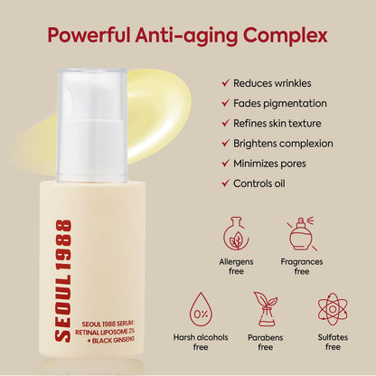 Retinol & Ginseng Brightening Serum ✨ | Dark Spot Corrector for Elbows, Armpits & Face