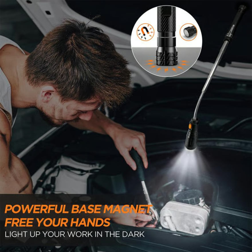 🔥 Top choice for gifts | 🔧Telescoping Magnetic Pickup Tools For Car