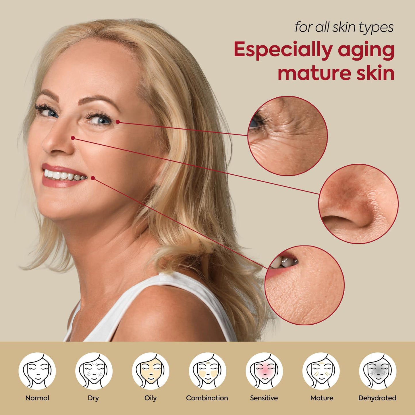 Retinol & Ginseng Brightening Serum ✨ | Dark Spot Corrector for Elbows, Armpits & Face