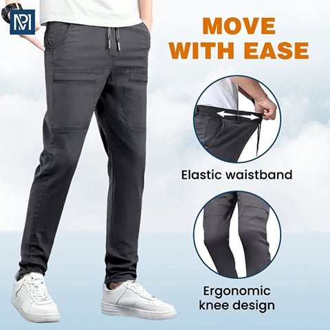 MultiPants ¨C High Stretch Multi-pocket Durable Cargo Pants