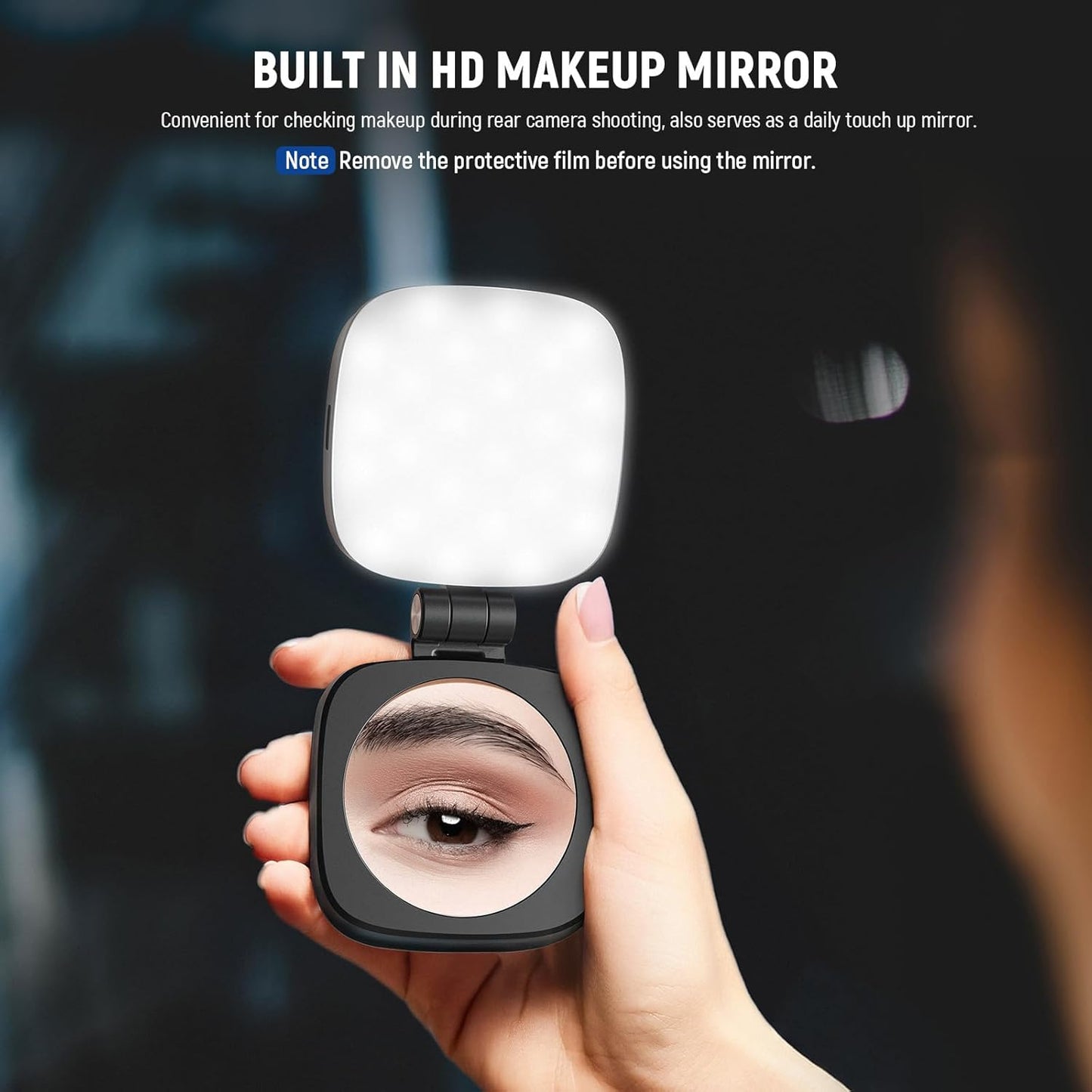 📸 Magnetic Phone Fill Light - Portable LED Selfie Ring Light for Photos/Videos, Rechargeable