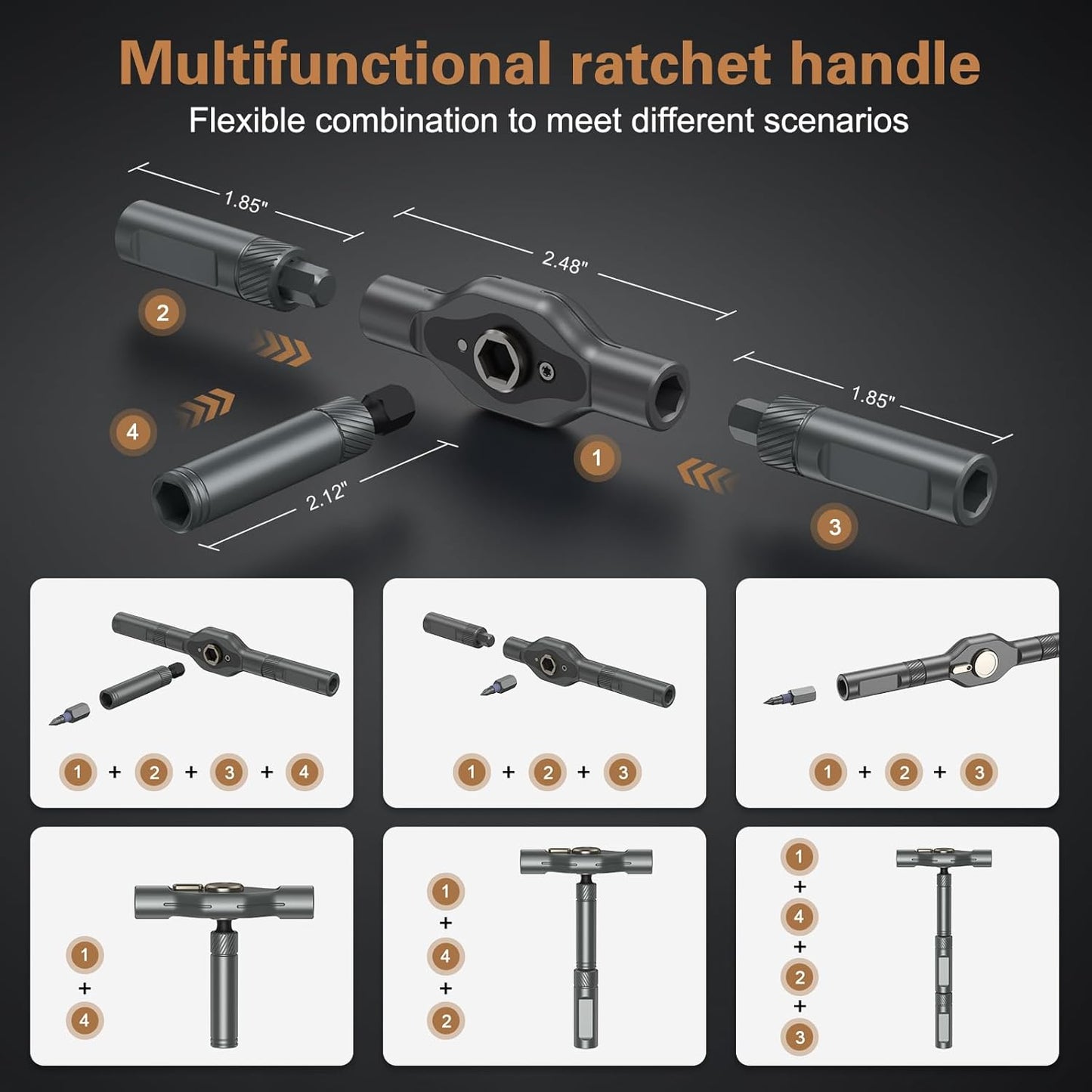 Limited Time Offer ⏰ Get 30% OFF for 48 hours only|24-in-1 Magnetic Screwdriver Set 🔧