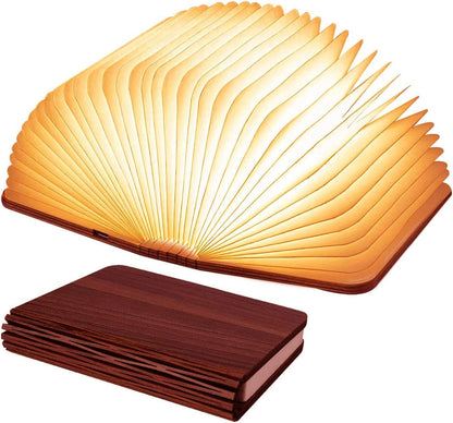 Foldable Paper Book Light-Rechargeable Folding Paper Lamp-Women or Friend, Christmas Gifts Choice