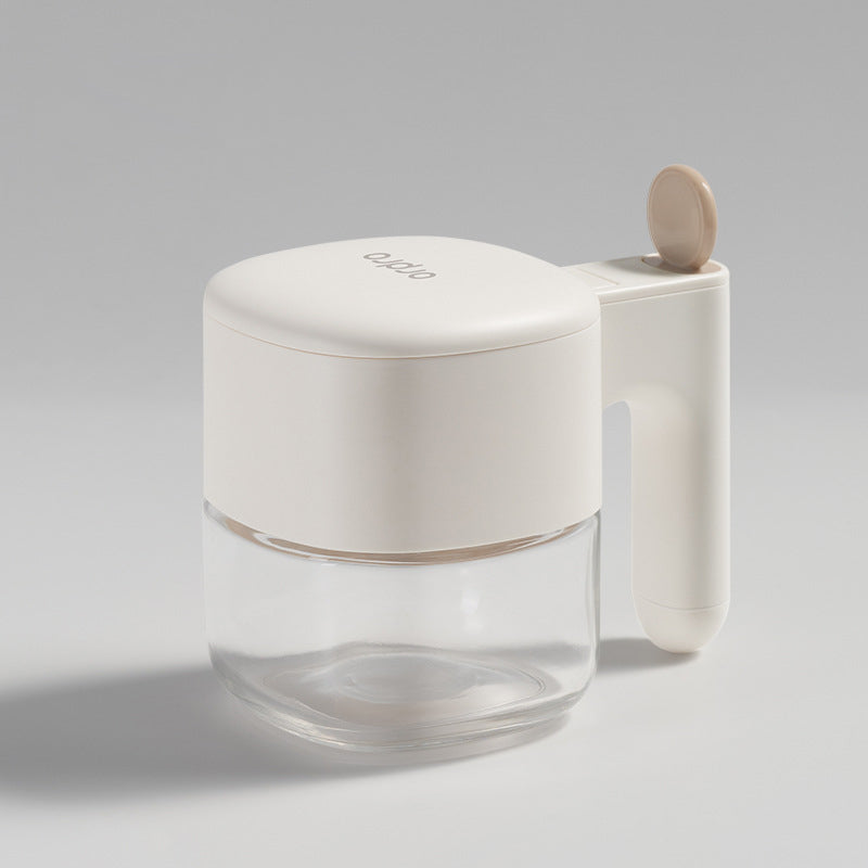 Self-Opening Spice Jar Set 🧂 | High quality kitchen Storage Tray &amp; Seasoning Container