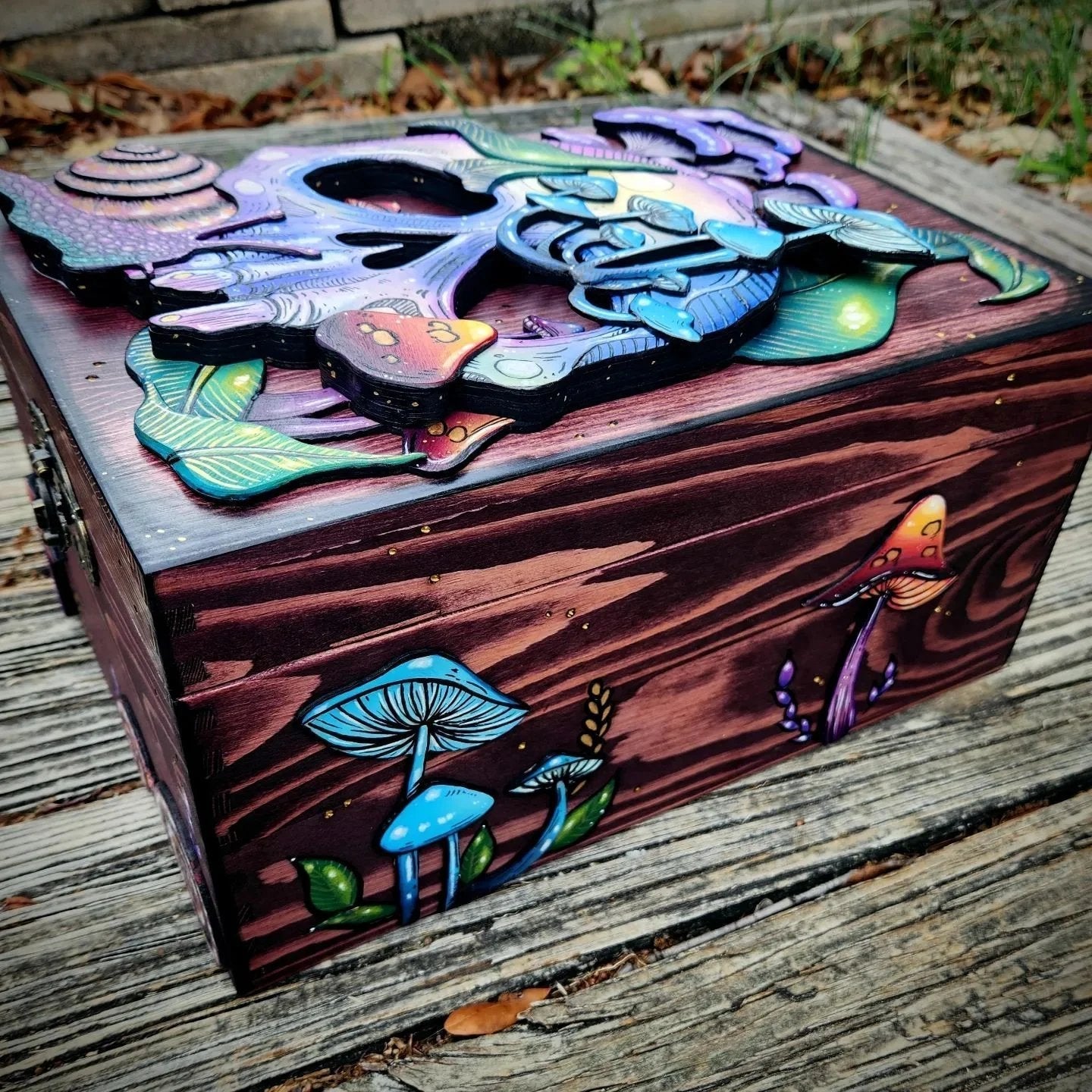 2023 Architecturm Skull and Nature Hidden Key Box