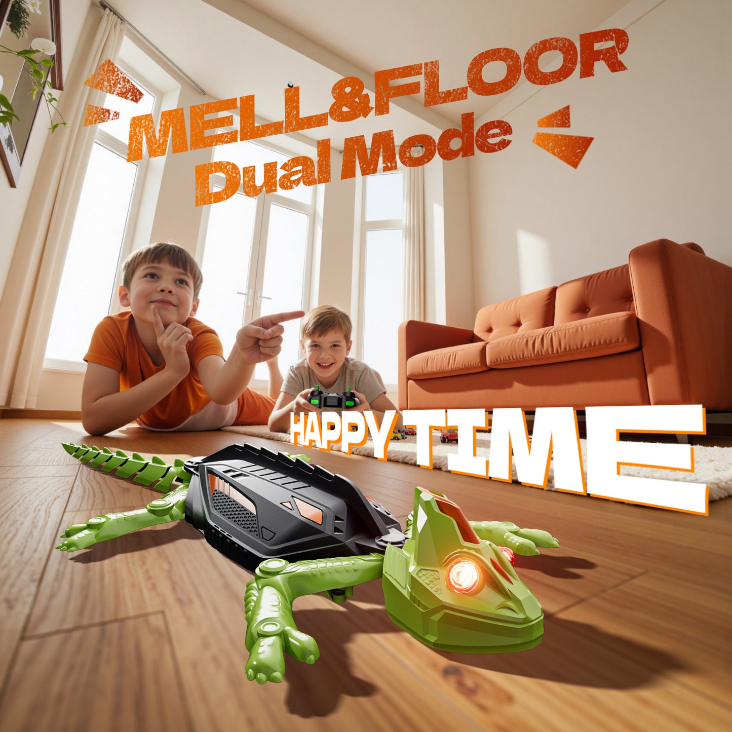 🔥 LIMITED DEAL! -Save $15！🔥Realistic Remote Control Lizard Wall Crawler Toy