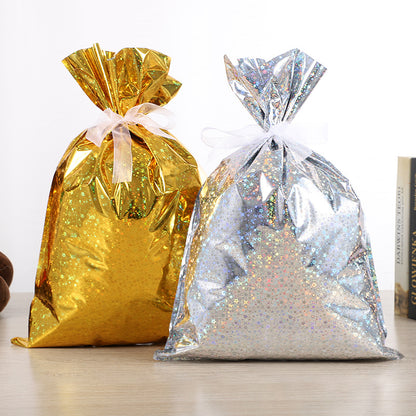 Holiday promotions！🎄mas Gift Bags Holiday 🎁Reusable Santa Gift Bag Assorted✨