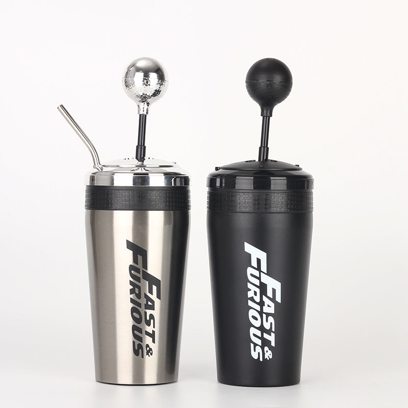 ⏳ LIMITED TIME OFFER | Stainless Steel Gear Shift Thermos