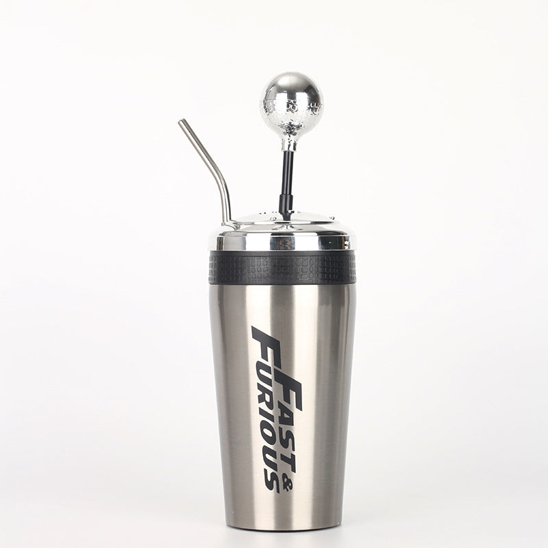 ⏳ LIMITED TIME OFFER | Stainless Steel Gear Shift Thermos