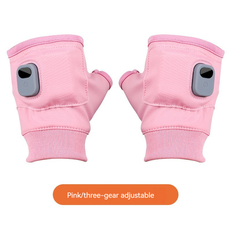 (🌲Early Christmas Sale- 49% OFF) USB Adjustable heating gloves with digital display