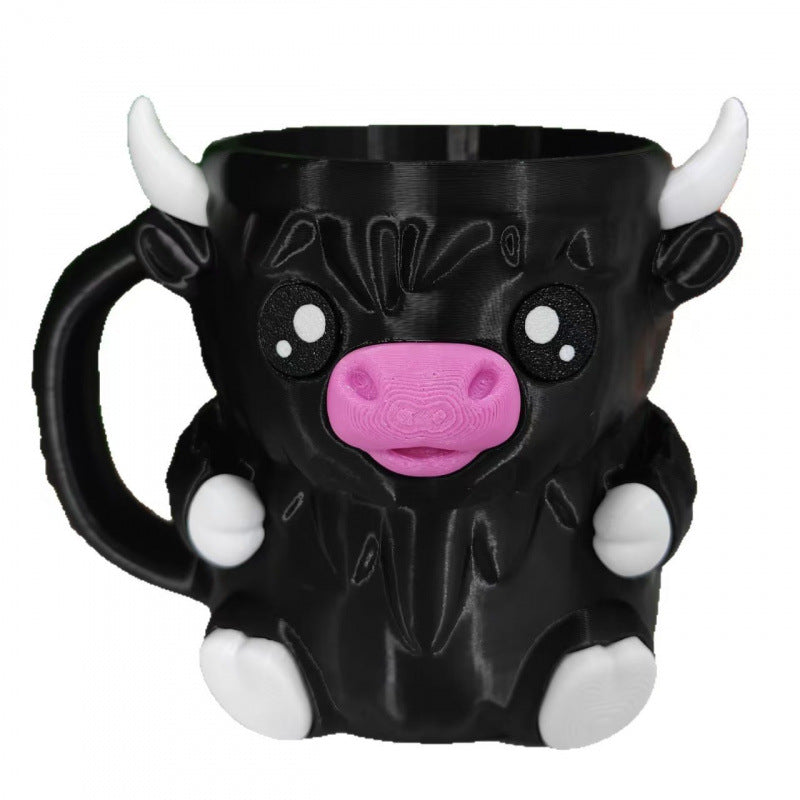 Limited Time Christmas Offer ⏰|Cow Ice Cream Pint Holder Dual Spoon Sockets