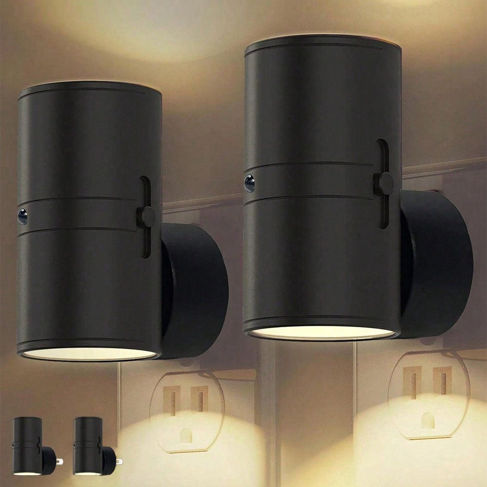 Sensor LED Night Light 🌙 | Auto-On & Dimmable—Hassle-Free Night Glow!