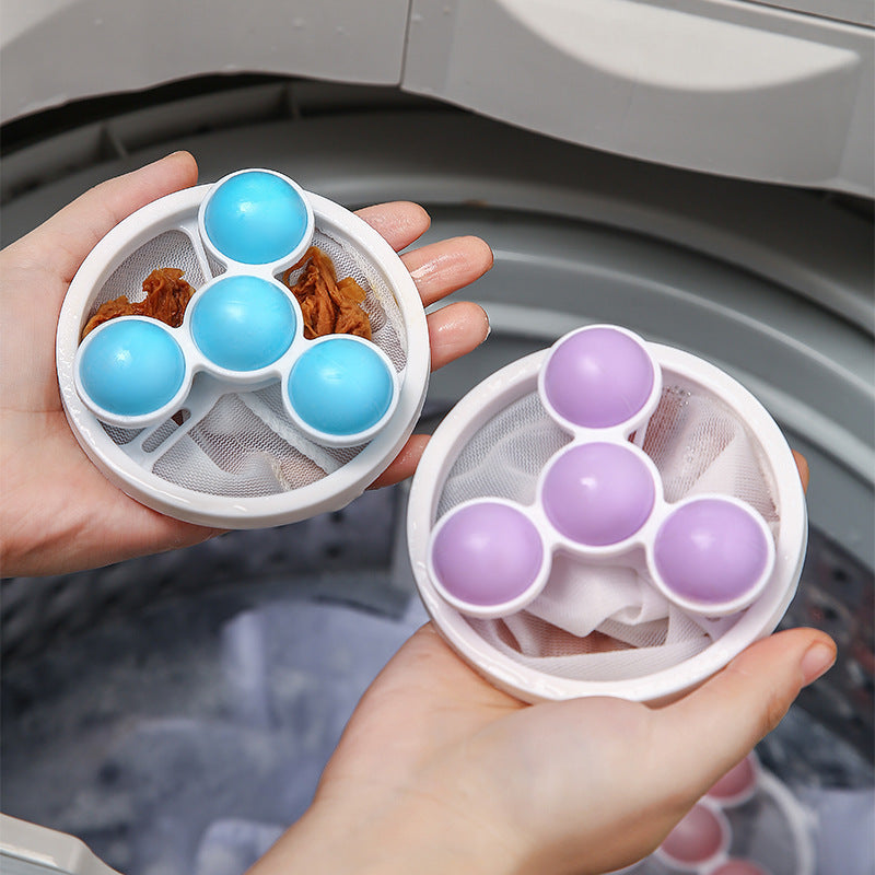 Washing Machine Hair Filter Bag 🧺 | Pet Hair & Lint Catcher for Clean Clothes