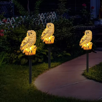 🔥 LIMITED TIME OFFER🔥 | Waterproof Solar Owl Light – LED Pathway Light🦉