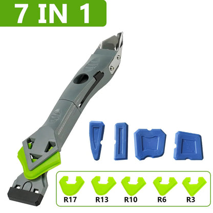 🔥 LIMITED DEAL! 🔥🛠️ 7-in-1  Silicone Spatula - Multi-Purpose Caulk Remover & Squeegee
