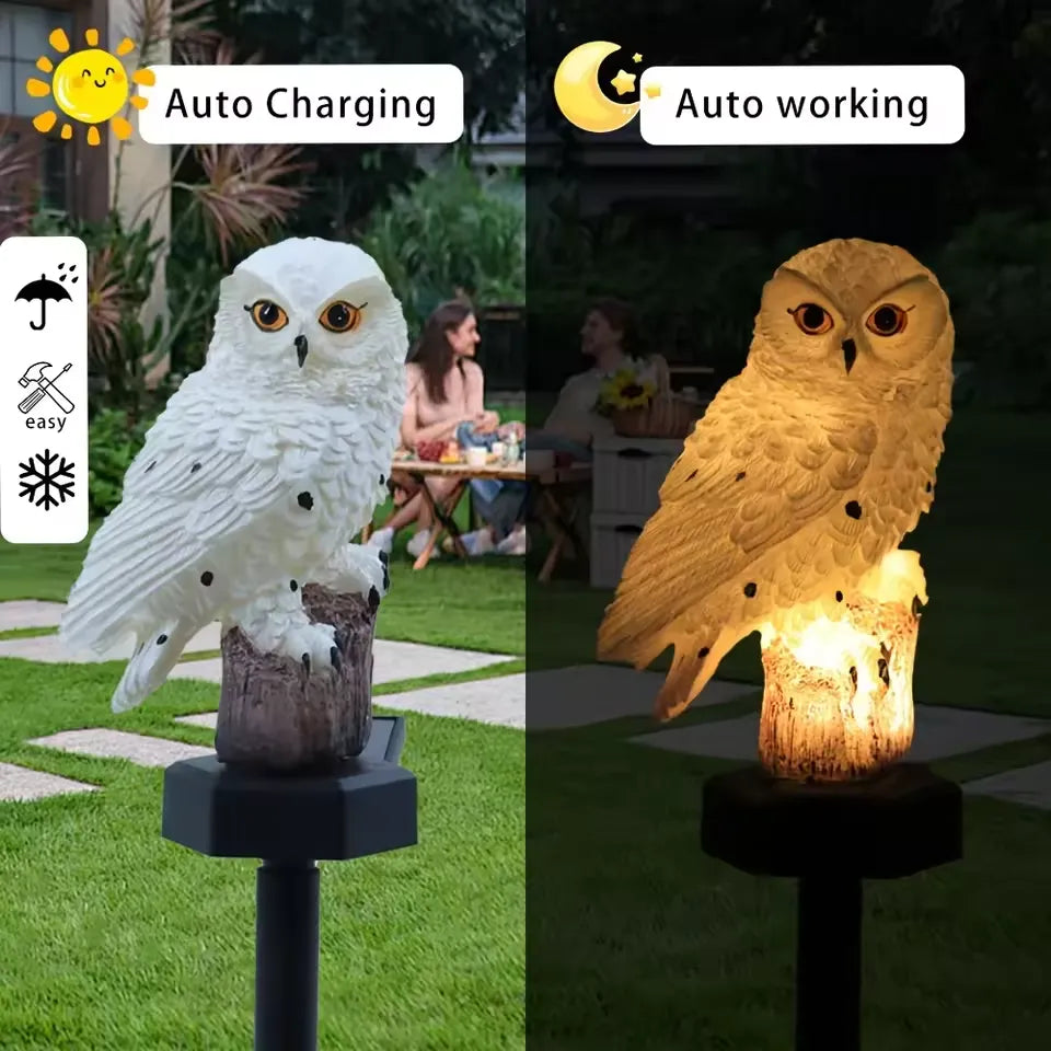 🔥 LIMITED TIME OFFER🔥 | Waterproof Solar Owl Light – LED Pathway Light🦉