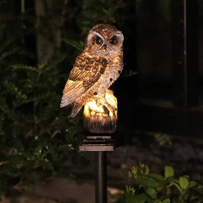 🔥 LIMITED TIME OFFER🔥 | Waterproof Solar Owl Light – LED Pathway Light🦉