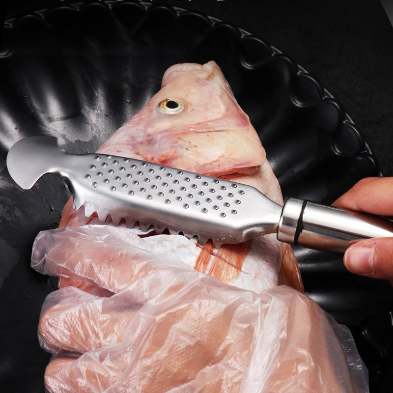Sharp Stainless Steel Fish Scaler - Buy 1 Get 1 Free