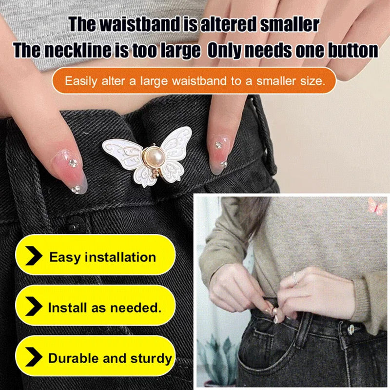🔥Removable Butterfly Waist Adjustment Buckle🔥