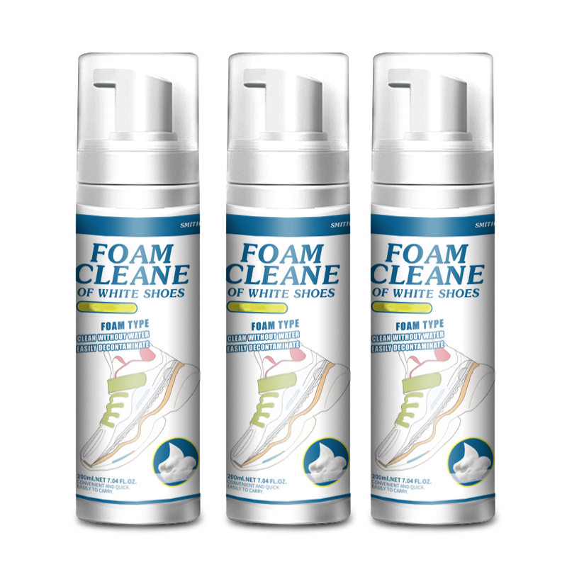 Universal Portable No-Rinse Foam Cleaner for Shoes